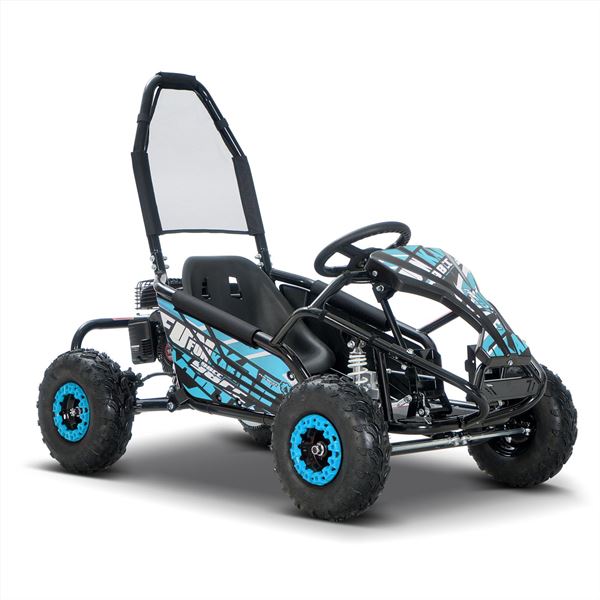 FunBikes 79cc PRO Funkart Kids Blue Go Kart