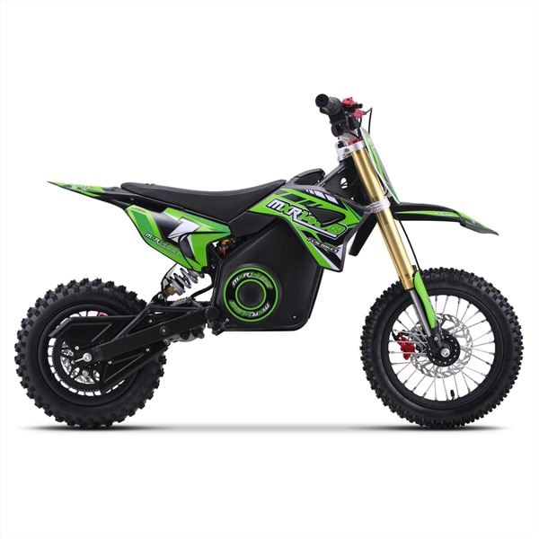 FunBikes MXR 61cm 1300w Green Electric Kids Mini Dirt Motorbike
