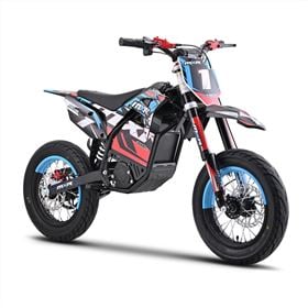 FunBikes MXR 2000w 60v Li 12/12 69cm Blue Supermoto Electric Dirt Bike
