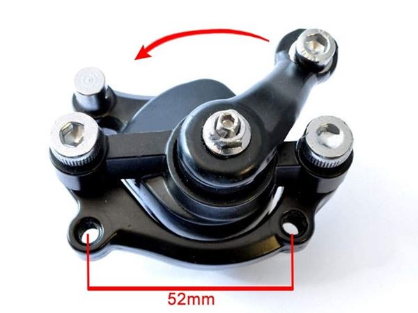 Funbikes Toxic Electric Mini Quad LHS Front Brake Caliper Black