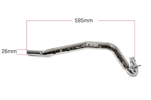 M2R KXF125 Pit Bike Front Exhaust Pipe