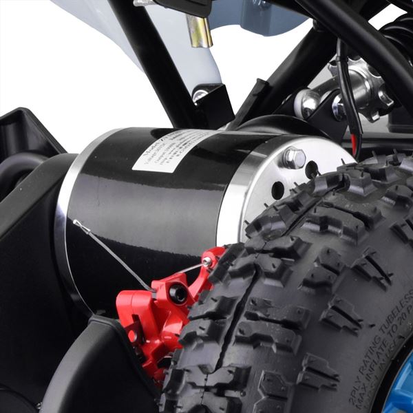 FunBikes Toxic 1000w Black/Blue Kids Electric Mini Quad Bike V2