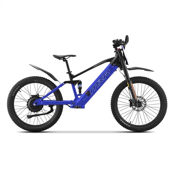 MXR Freestyle 24" 1500w 48v Li 24/24 Blue MX Electric Balance Bike