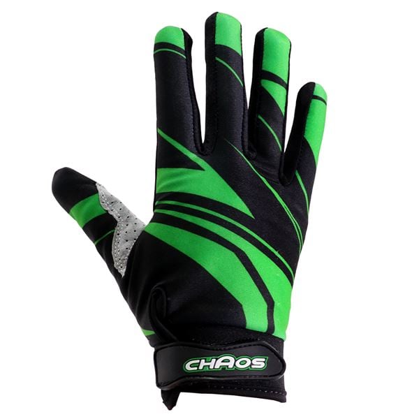 Chaos Adult Motorbike Quad Bike Motocross Gloves Green