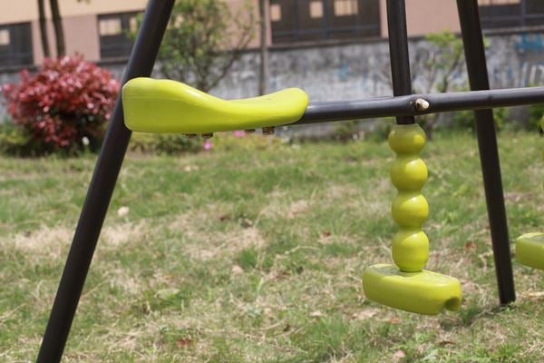 Seven Functions Play Set: Durable Powder-Coated Steel with Swing & Pull-Up Attachment