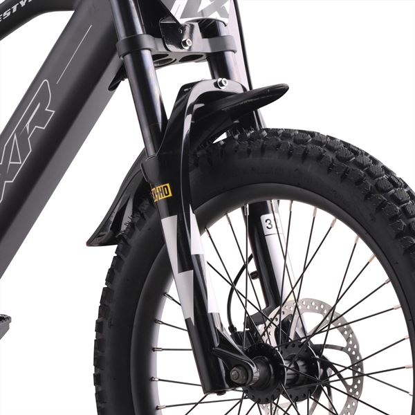 FunBikes MXR Freestyle 20" 750w 36v Li 20/20 Black Electric MX Bike