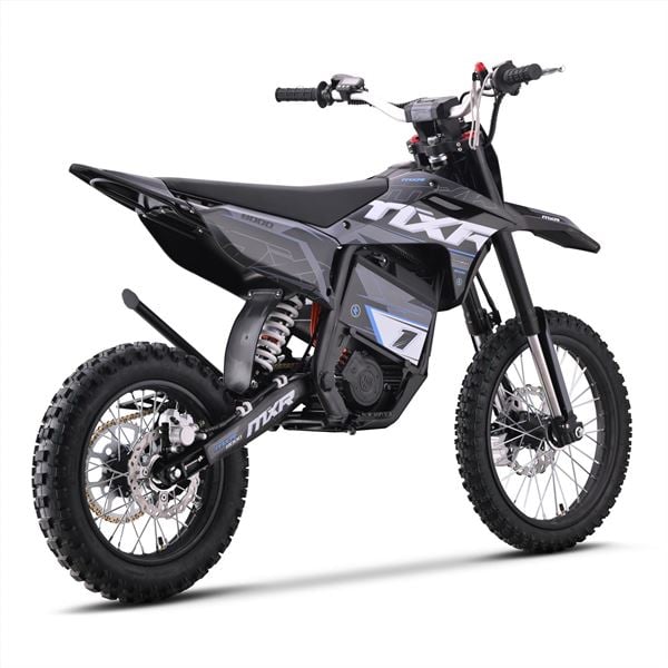 FunBikes MXR 6000 (8000w PP) 72v 35ah Li 17/14 Black Electric Dirt Bike