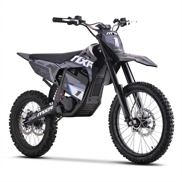 FunBikes MXR 6000 (8000w PP) 72v 35ah Li 19/16 Black Electric Dirt Bike