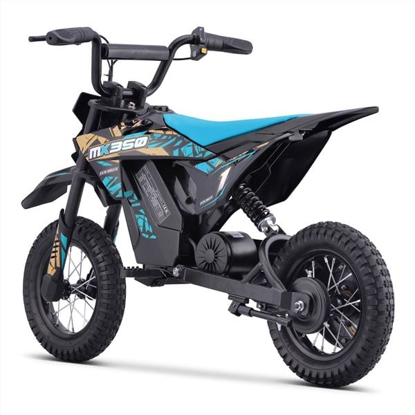 FunBikes MX350 Blue Electric Kids Dirt Bike