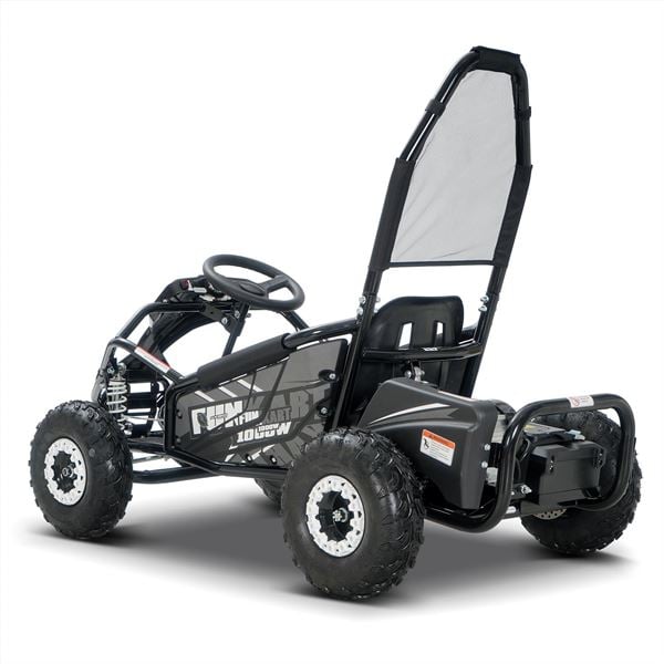 FunBikes Funkart Pro 1000w 48v 12ah SLA Grey Kids Electric Go Kart
