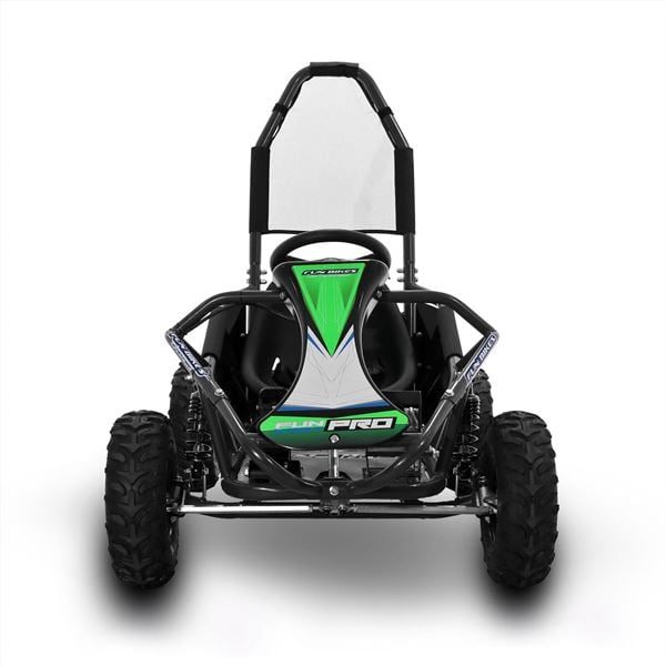 FunBikes Funkart Pro 1000w Green Kids Electric Go Kart