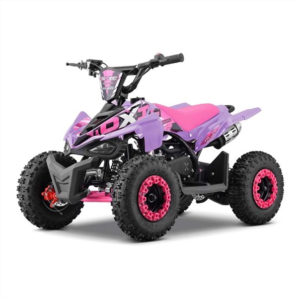 FunBikes Toxic 50cc Pink Kids Petrol Mini Quad Bike