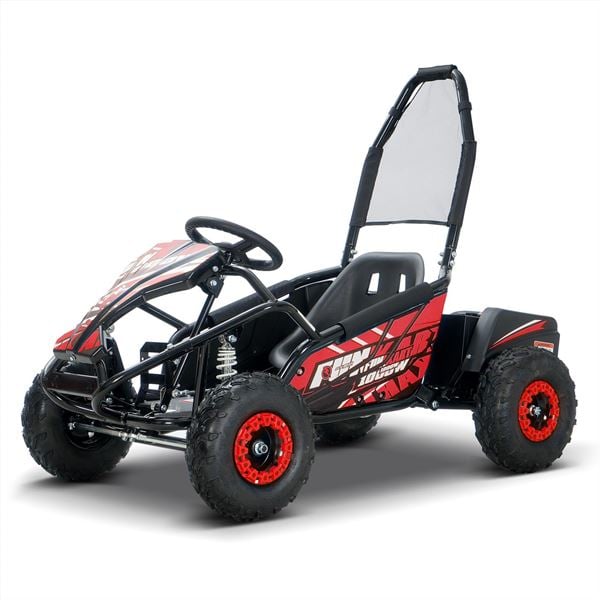 FunBikes Funkart Pro 1000w 48v 12ah SLA Red Kids Electric Go Kart