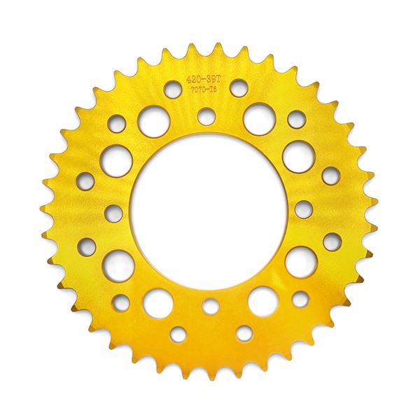Pit Bike Gold CNC Rear Sprocket 39T 420P