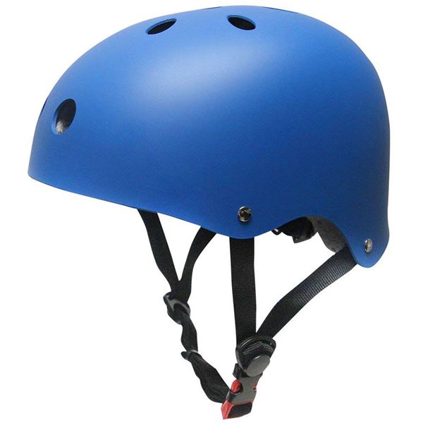 Chaos Kids Scooter Helmet Matte Blue
