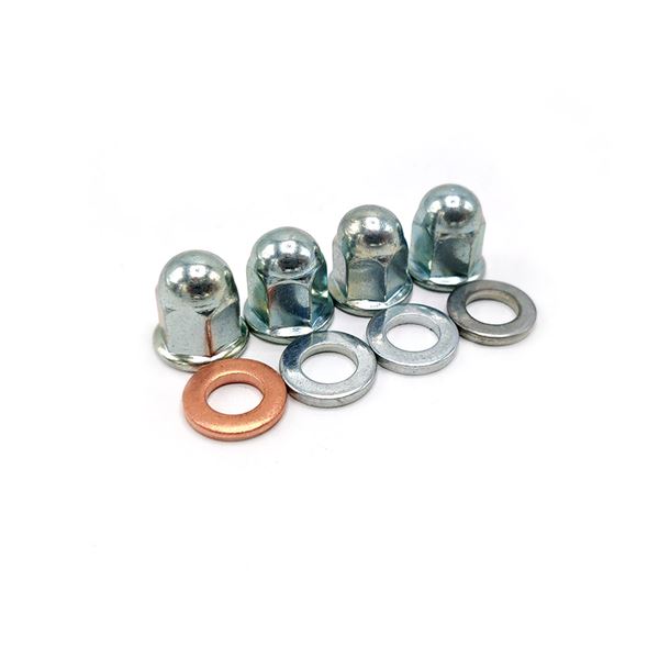 Pit Bike Engine Cylinder Head Lock Nuts + Washers