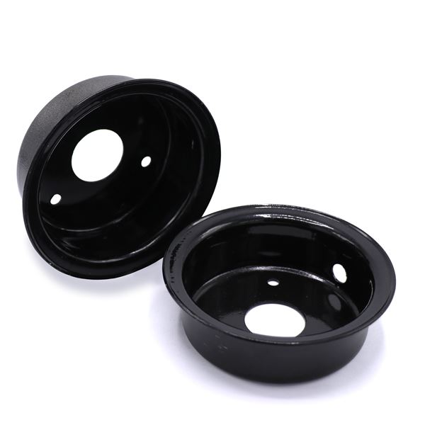 Funbikes 96 Petrol Mini Quad Black Front Rim