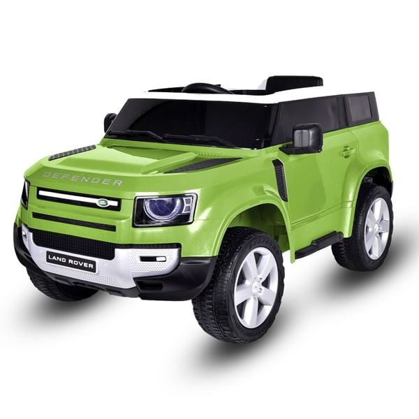 Land Rover Defender Green Electric Ride On Car