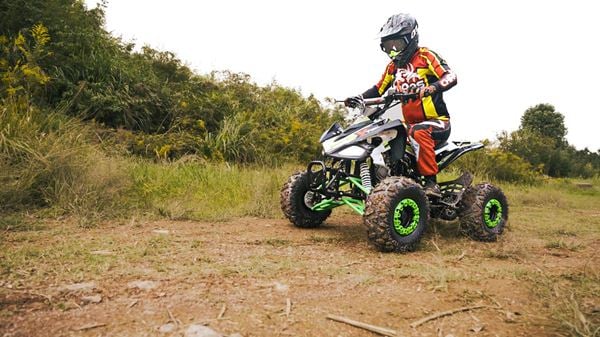 FunBikes Xtrax 125cc Red Junior Petrol Quad Bike