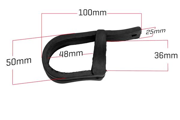 M2R 50R Rear Swing Arm Chain Slider
