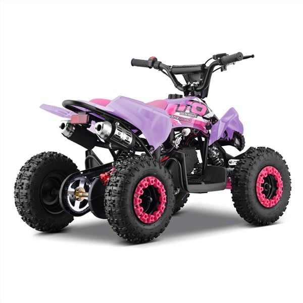 FunBikes Toxic 50cc Pink Kids Petrol Mini Quad Bike