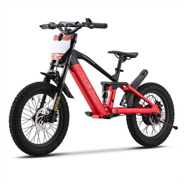 FunBikes MXR Freestyle 18" 500w 36v Li 18/18 Red Electric MX Bike