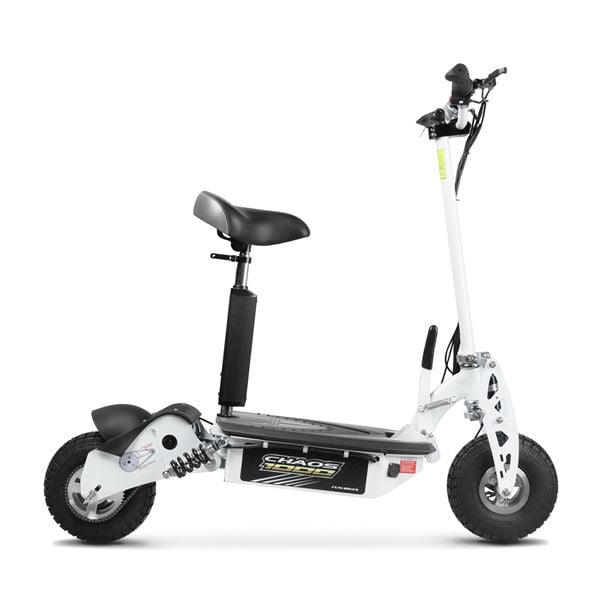 Chaos 1000w 48v SLA Electric Scooter White [IP54]