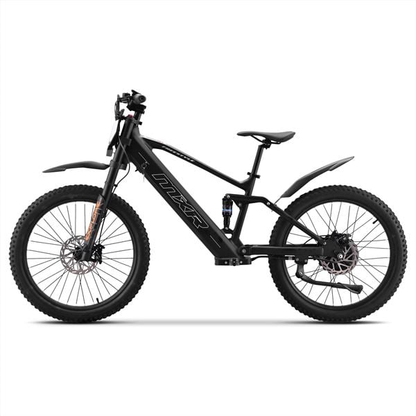 MXR Freestyle 24" 1500w 36v Li 24/24 Black MX Kids Electric Balance Bike