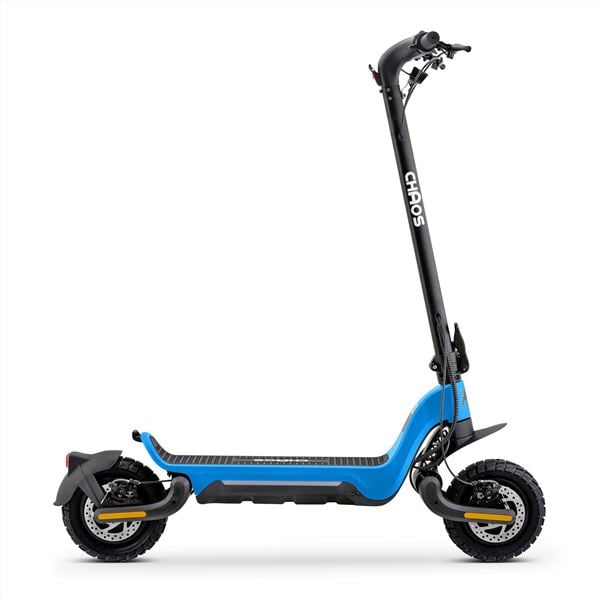Chaos X5 1200w 48v 15ah Li Twin Motor Blue Electric Scooter (IP54)