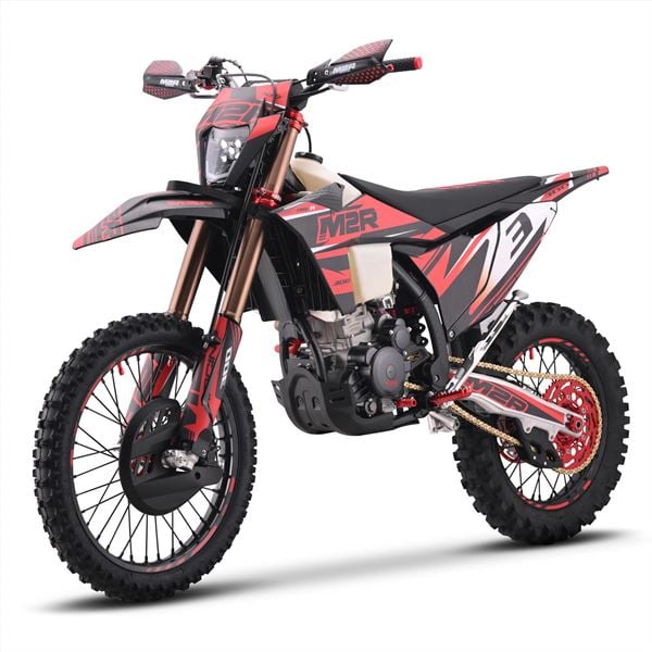M2R RS-R 300 279cc 21/18 94cm Black/Red Motocross Dirt Bike