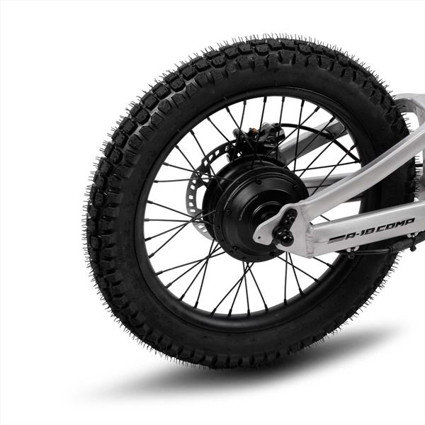 Amped A18 Comp 800w 36v 10ah Li 18/18 Silver MX Electric Balance Bike