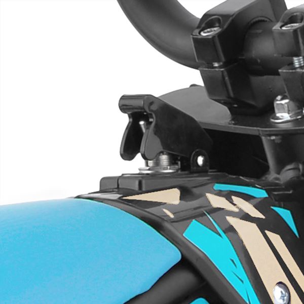 FunBikes MB250 250w 24v SLA Blue Electric Kids Mini Bike