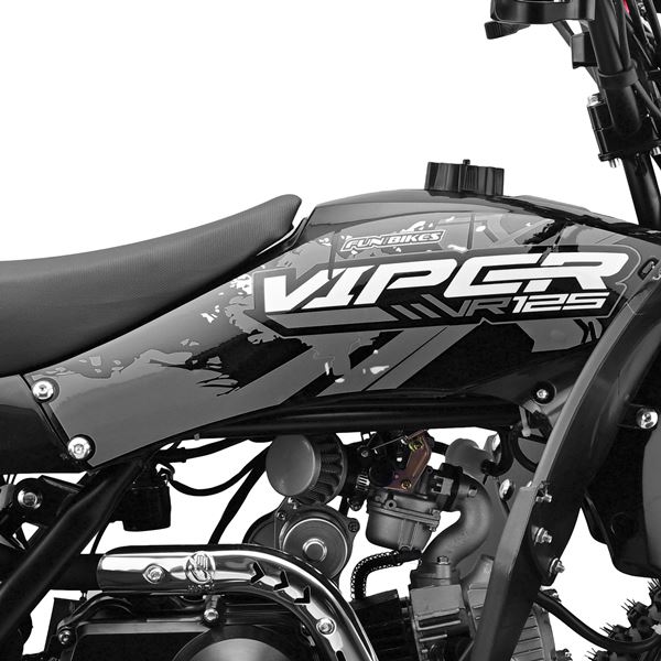 Funbikes Viper 125cc Black Junior Petrol Quad Bike