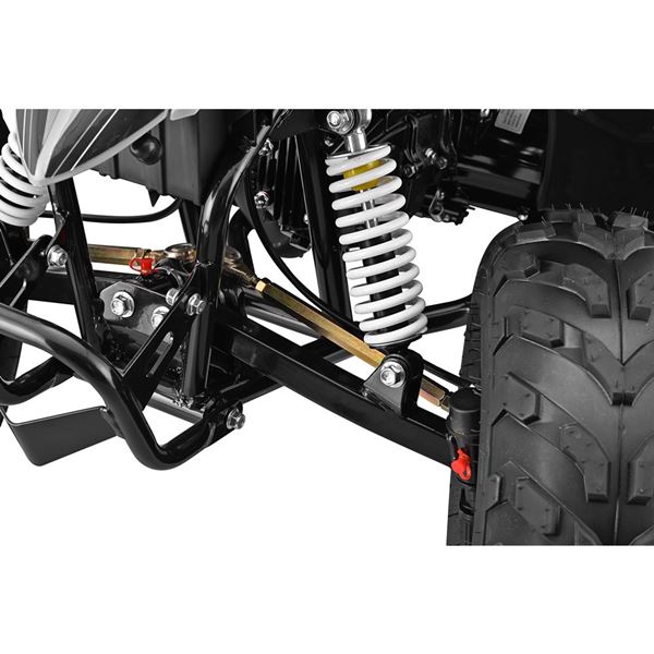 10Ten RXR 110cc Black Red Junior Petrol Quad Bike