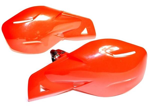Pit Bike Handlebar Brush Guards Red