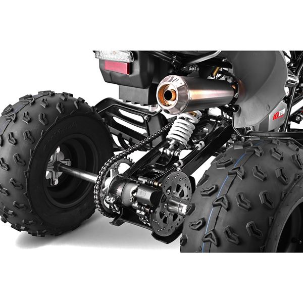 10Ten RXR 250 Grey/Green Adult Petrol Quad Bike