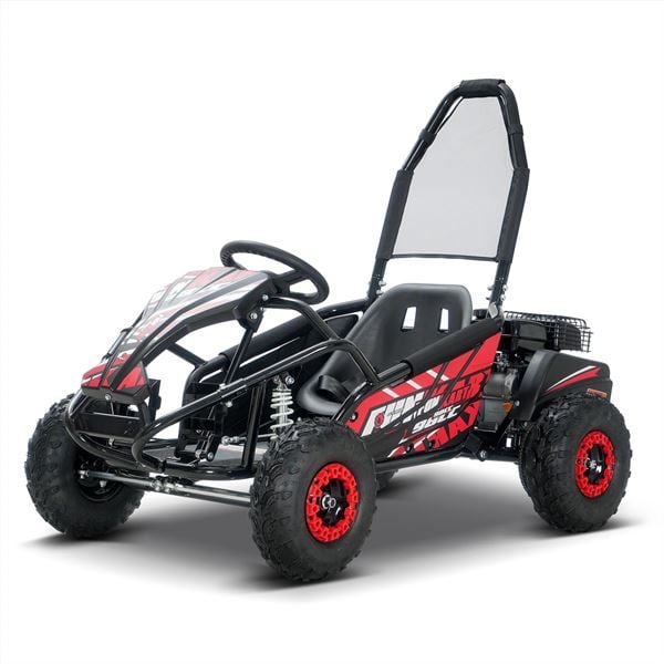 FunBikes Funkart Pro 98cc Red Kids Petrol Go Kart