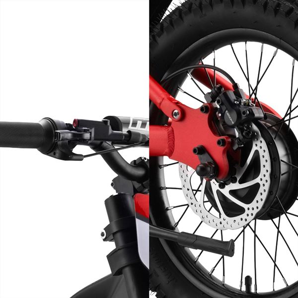FunBikes MXR Freestyle 18" 350w 36v Li 18/18 Red Electric MX Bike
