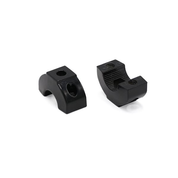Monkey Bike Bottom Handlebar Clamps Black