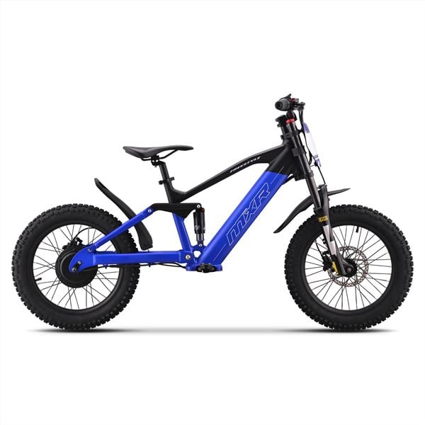 FunBikes MXR Freestyle 18" 500w 36v Li 18/18 Blue Electric MX Bike