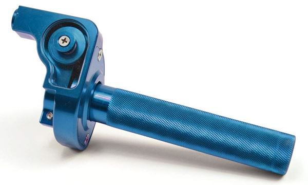 Blue CNC Quick Action Throttle