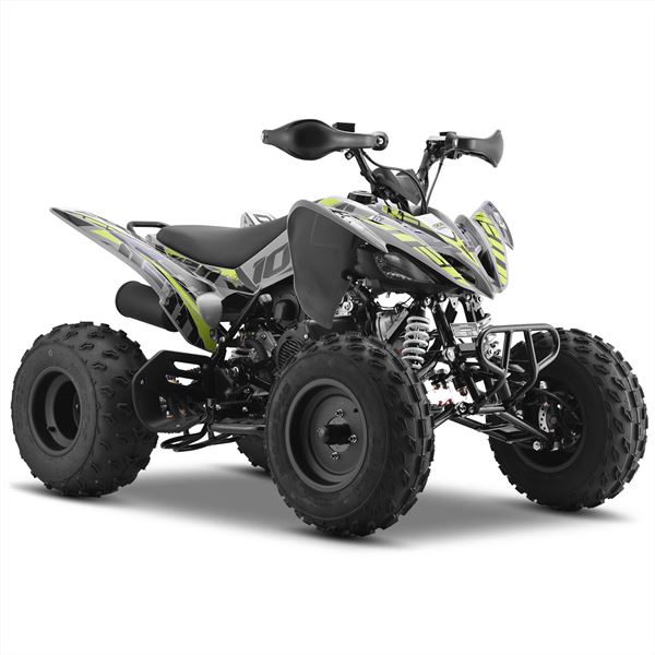 10Ten RXR 180cc Grey/Green Adult Petrol Quad Bike