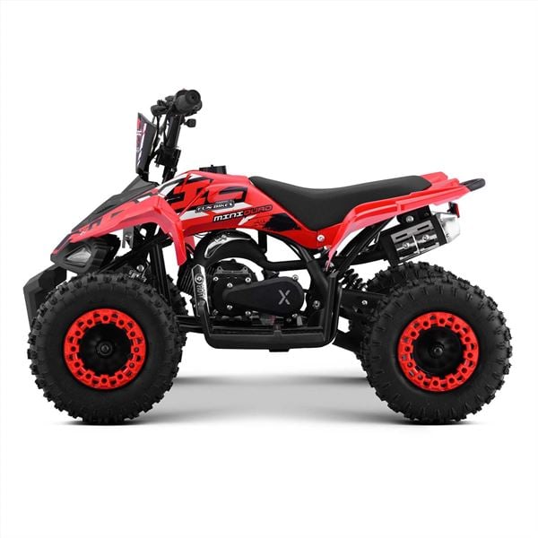 FunBikes Toxic 50cc Red Kids Petrol Mini Quad Bike