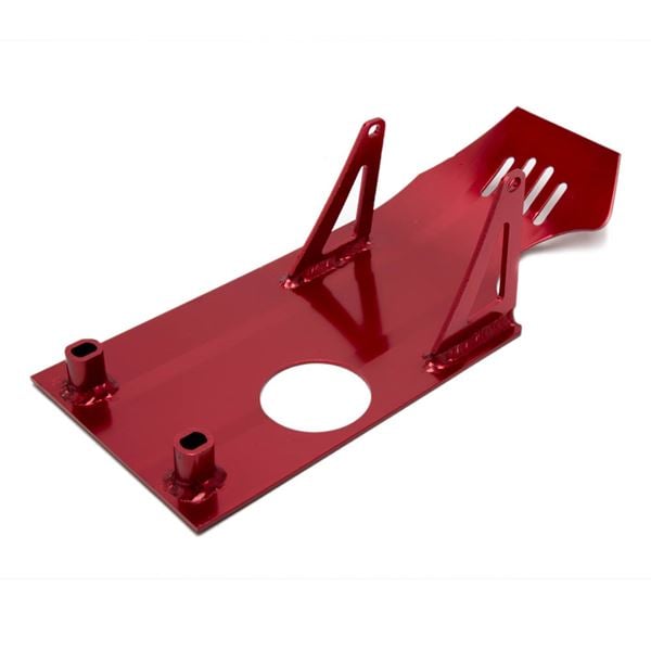 Pit Bike Bash Plate Red