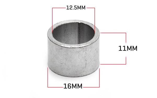 MXR RAGE 50cc Mini Dirt Bike Rear Axle Spacer LHS