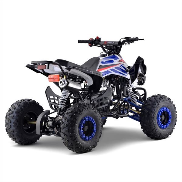 FunBikes Xtrax Sport 125cc Petrol Blue Junior Quad Bike