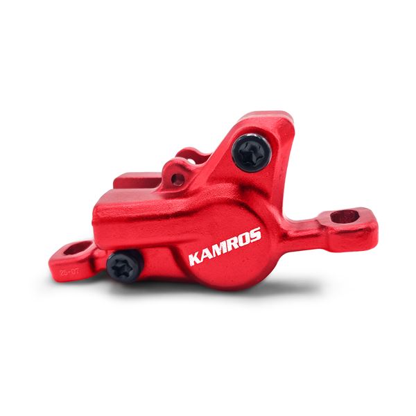 FunBikes MXR 2000w Electric Dirt Bike Hydraulic KAMROS Front Brake Caliper Red