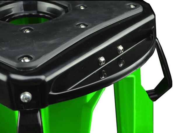 Dirt Pit Bike Pro MX Ridge Green Stand