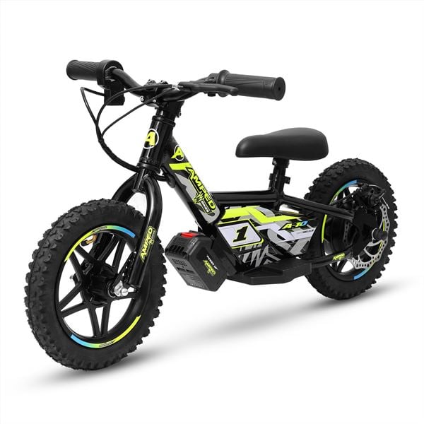 Amped A10 150w 18v 5.2ah Li Black Kids Electric Balance Bike