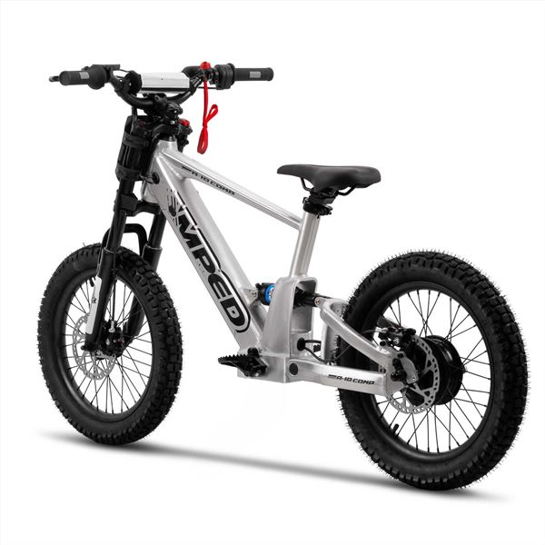 Amped A18 Comp 800w 36v 10ah Li 18/18 Silver MX Electric Balance Bike